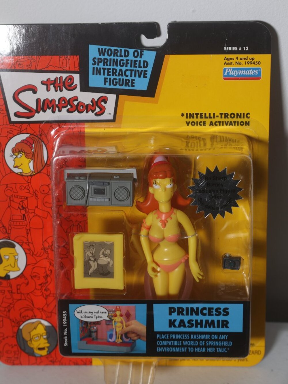 The Simpsons: Princess Kashmir World of Springfield Interactive Figure Series 13